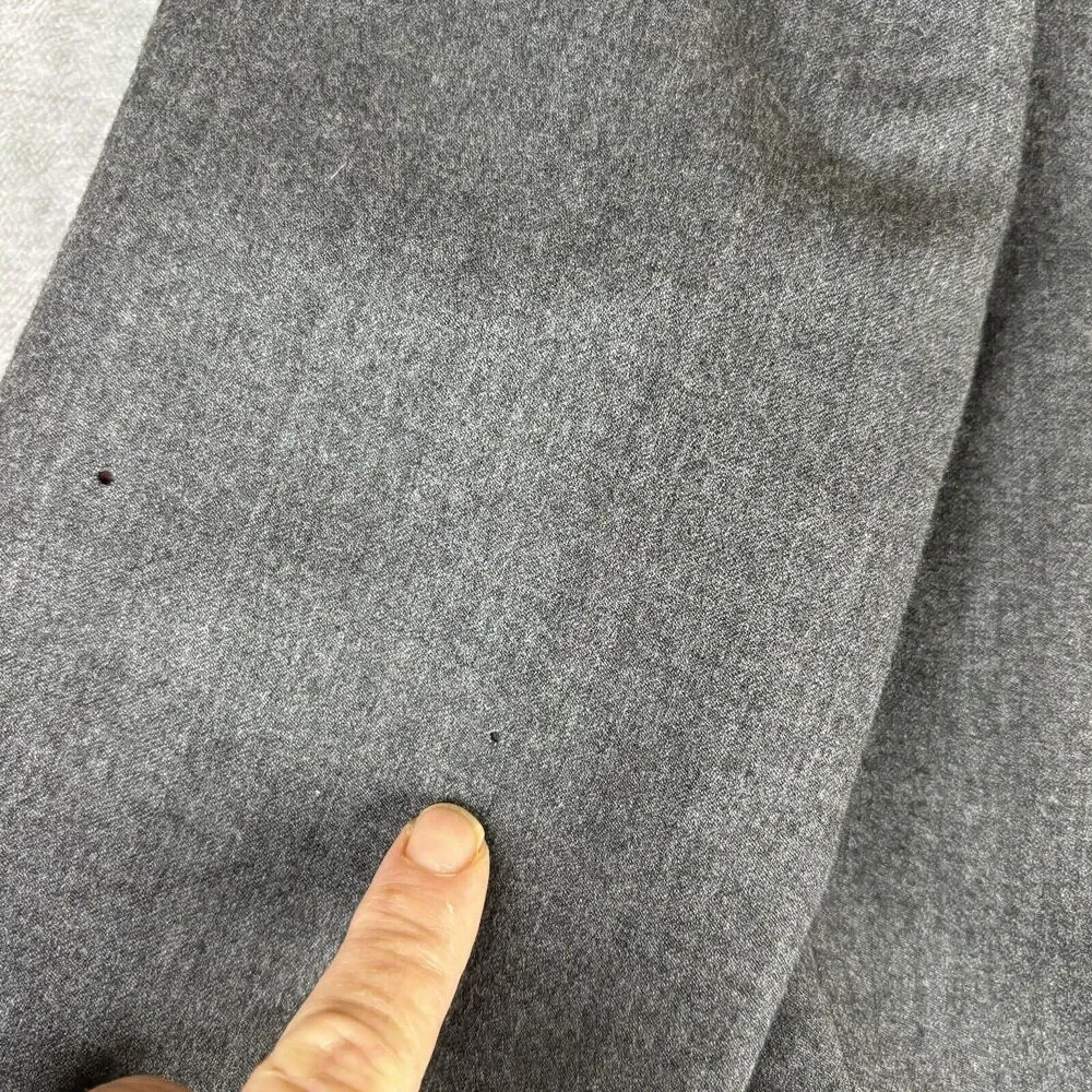 CHAPS Sport Coat Mens 42R Gray 100%‎ Wool Jacket 2 Button Fully Lined